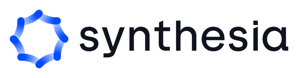 synthesis blue and black logo